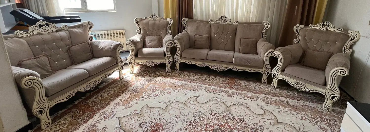 مبل ۷ نفره|مبلمان خانگی و میز عسلی|تهران, ازگل|دیوار