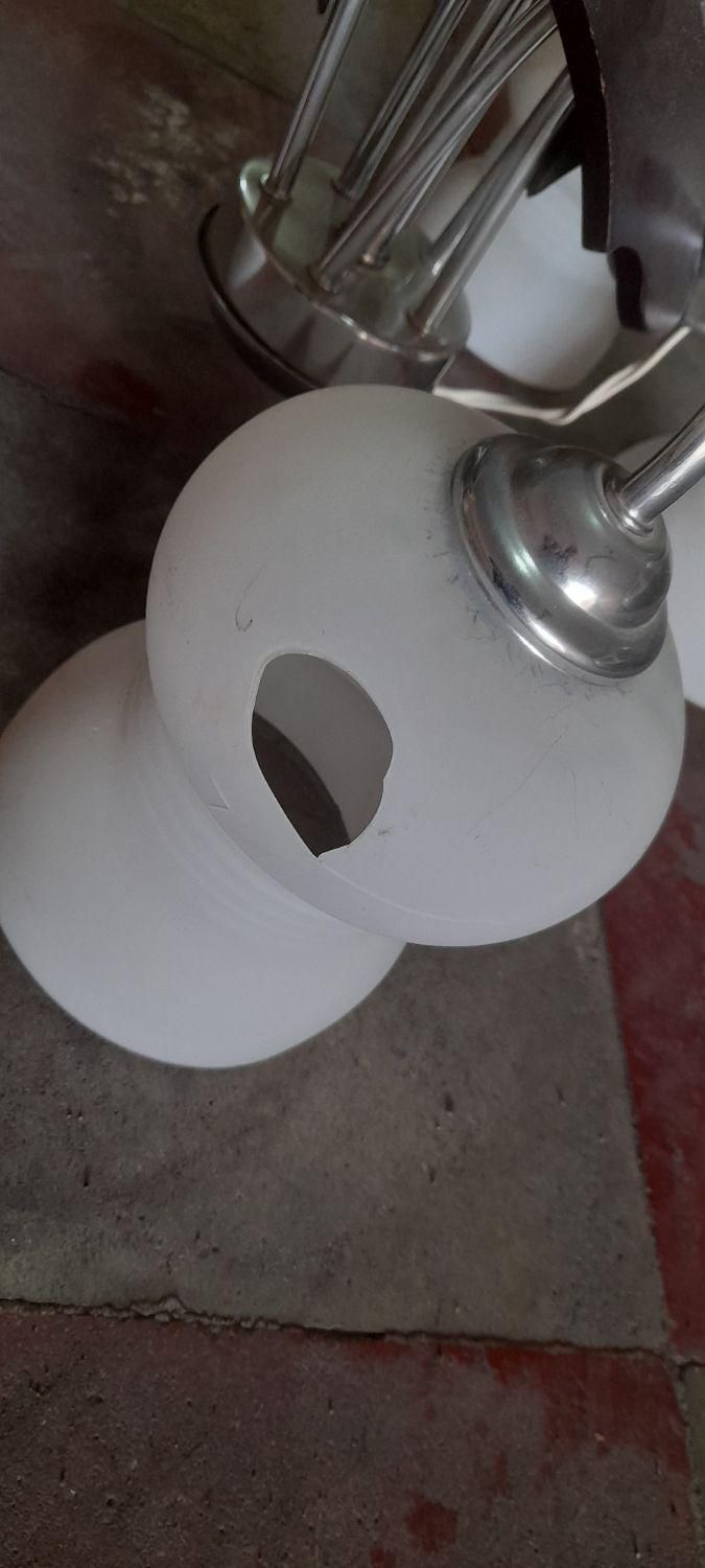 لوستر پنج شاخه|لوستر و چراغ آویز|تبریز, |دیوار