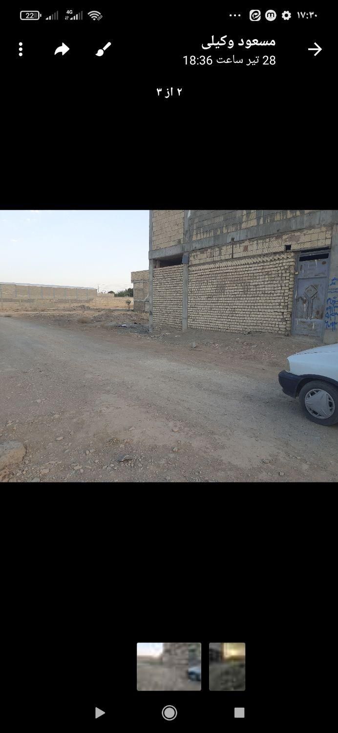 حتم (هتم) آباد زمین  ۱۸۰ متری جنوبی در فرودگاه|فروش زمین و ملک کلنگی|اصفهان, فرودگاه|دیوار