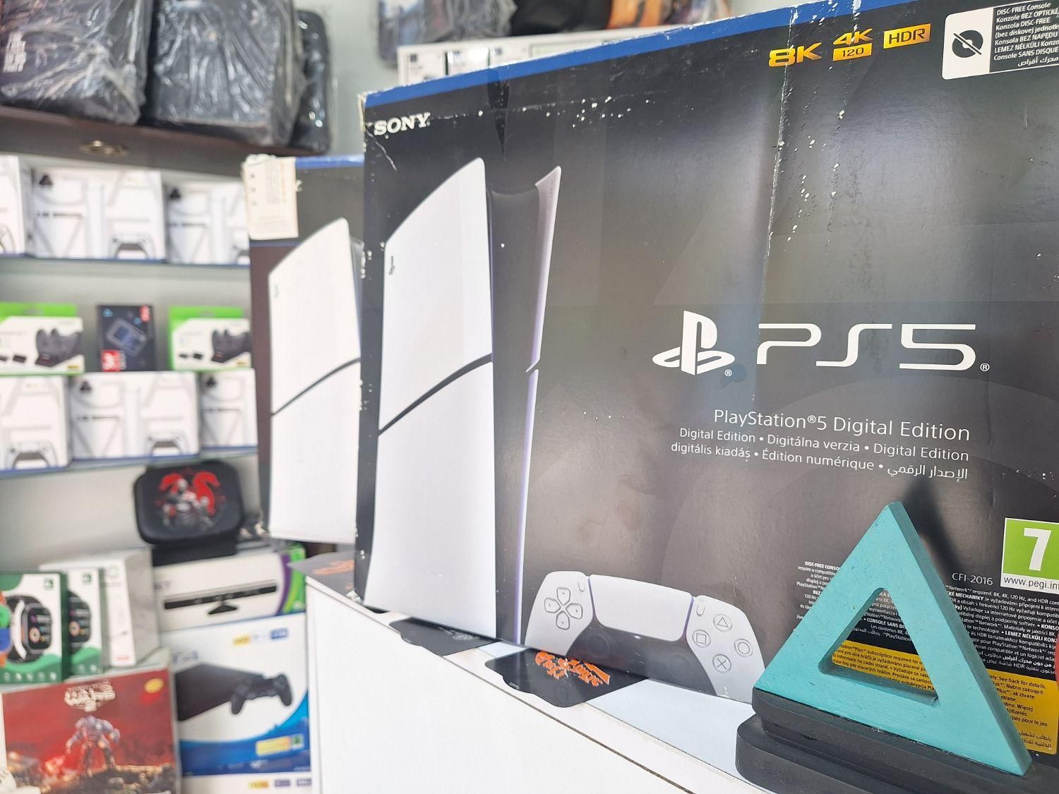 ps5 SLIM DIGITAL 1 TRA 2016 اروپا اکبند|کنسول، بازی ویدئویی و آنلاین|بومهن, |دیوار