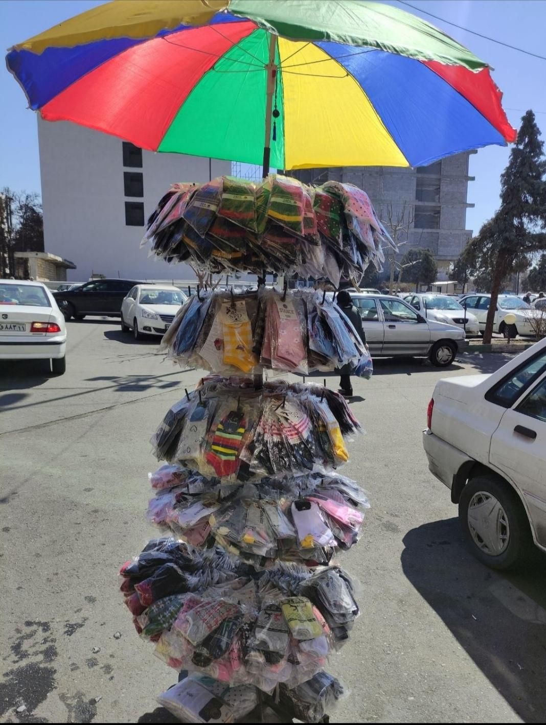 جوراب باکیفیت همه نوع رگال (استند) 5طبقه 10 شاخه|لباس|کرج, حسینآباد|دیوار