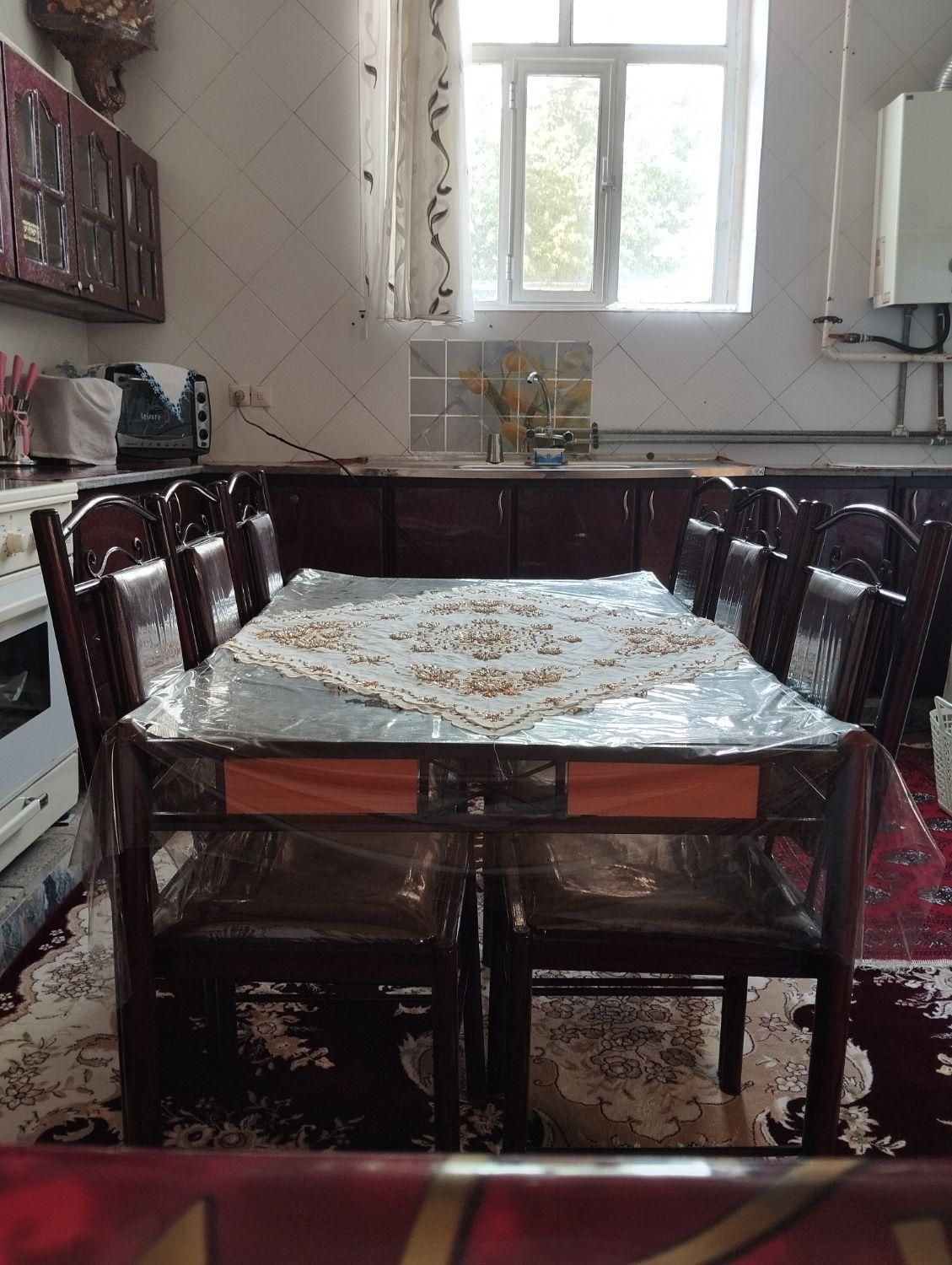 میز ناهار خوری|میز و صندلی غذاخوری|بروجن, |دیوار
