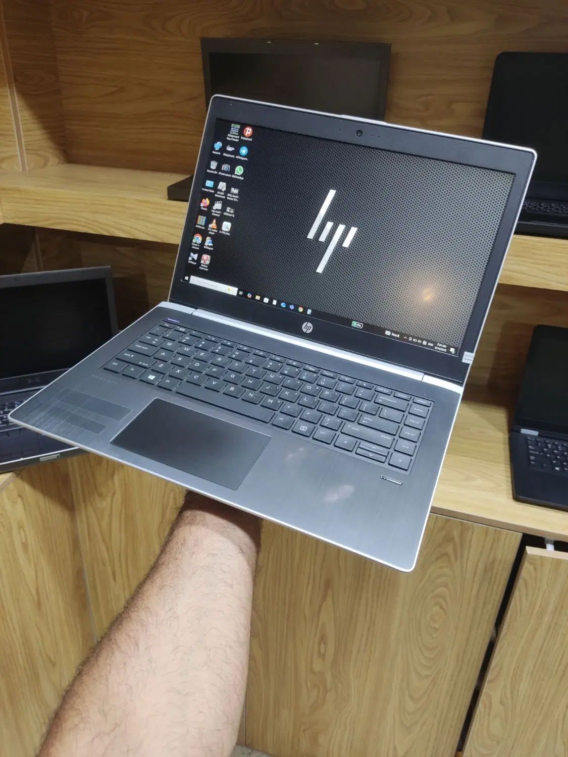 لپتاپHp 450g4 i5نسل۷ رم۸/هارد256ssd/قدرتمند|رایانه همراه|تهران, استخر|دیوار