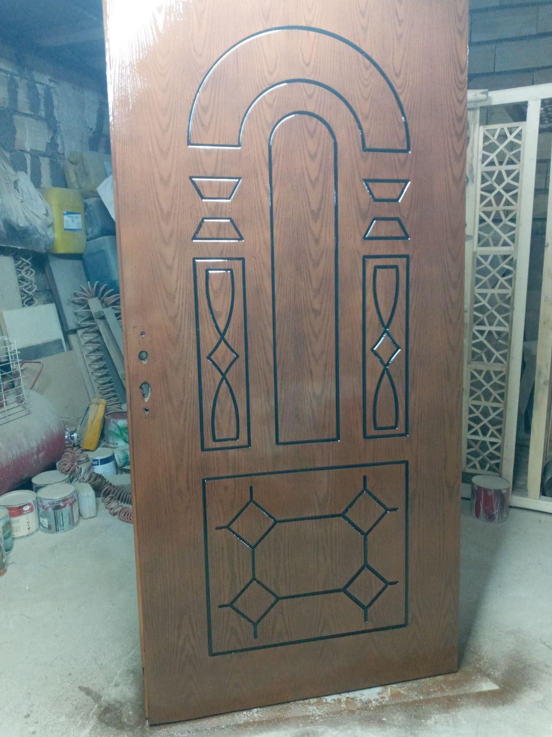 ساخت درب چوبی ملامینه و HDF|خدمات پیشه و مهارت|زنجان, |دیوار