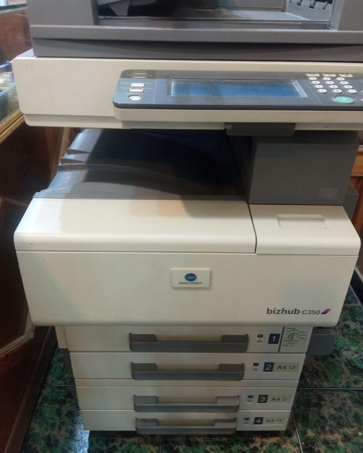 کپی رنگی Konica c350|پرینتر، اسکنر، کپی، فکس|قم, پردیسان|دیوار