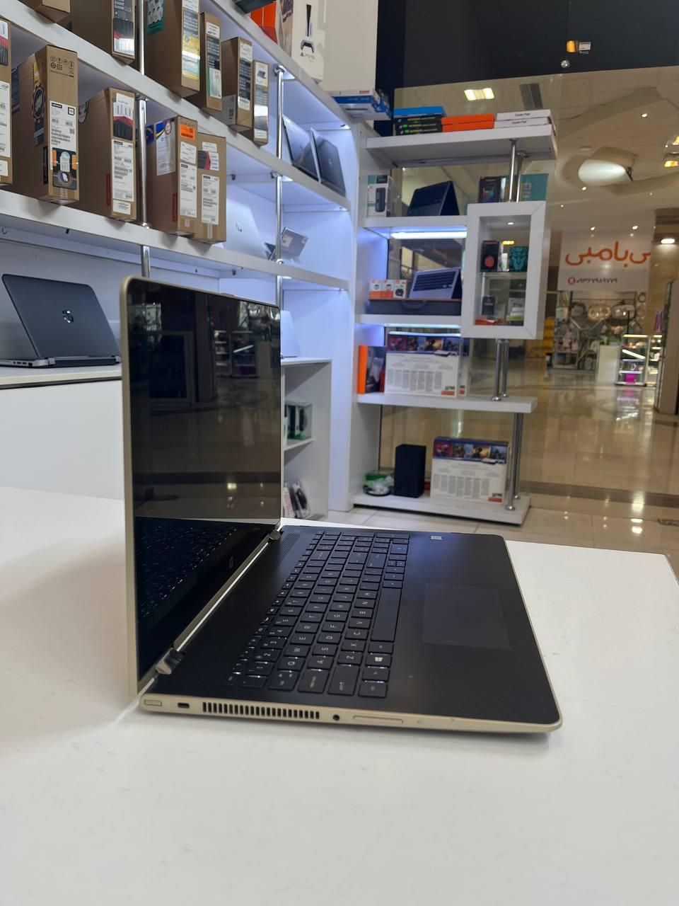 لپتاپ hp 360 درجه لمسی طلایی|رایانه همراه|گرگان, |دیوار