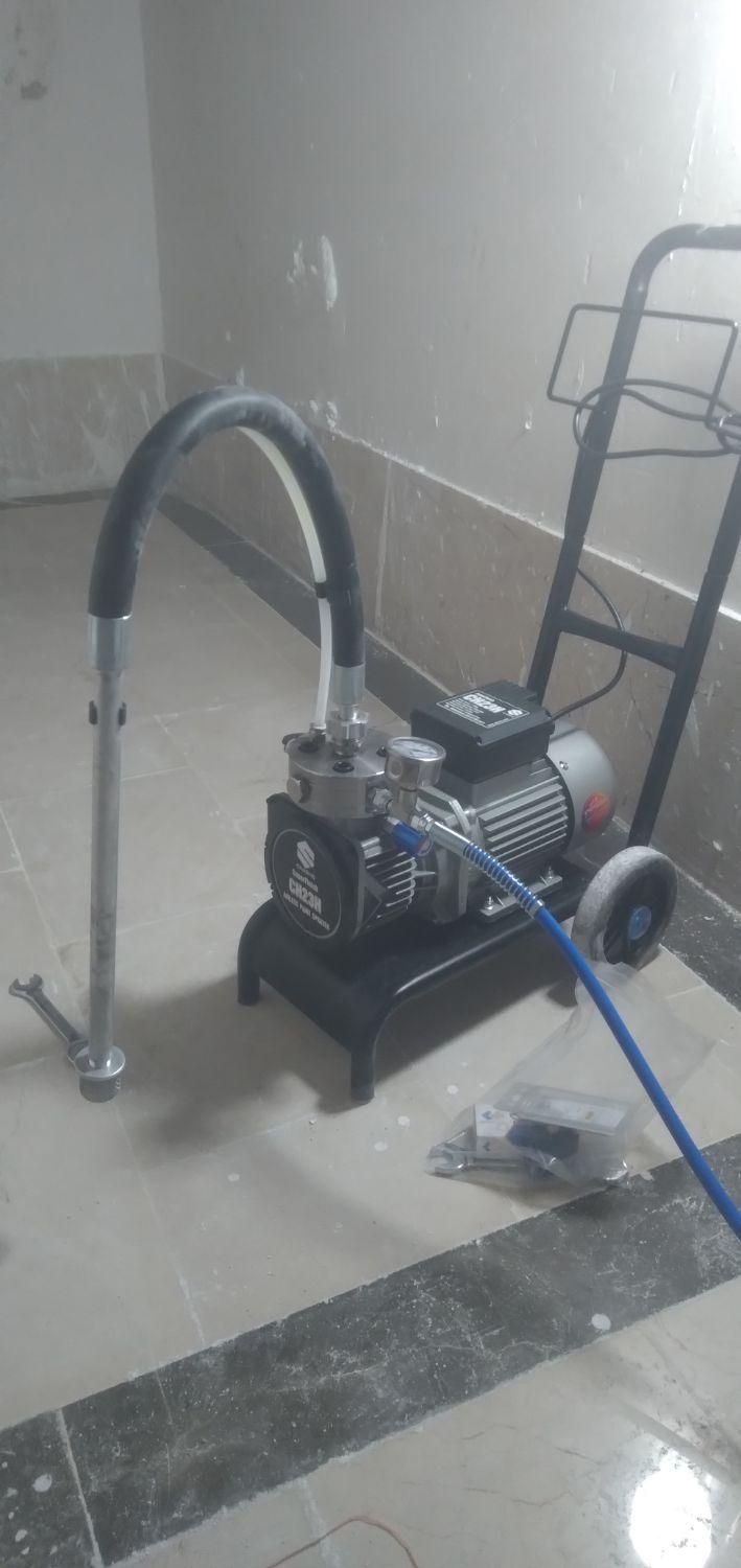 اجاره ایرلس و سمباده برقی(با کارگر )|خدمات پیشه و مهارت|قم, بنیاد|دیوار