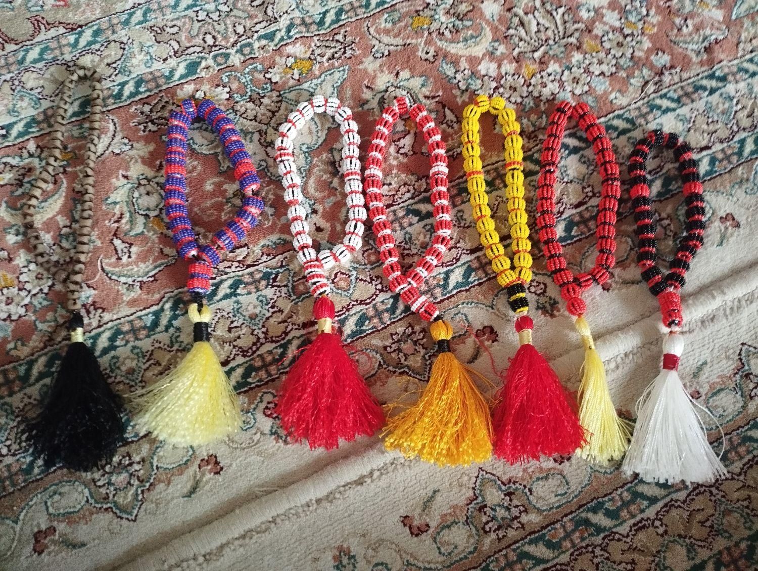 تسبیح دست بافت|بدلیجات|خلخال, |دیوار