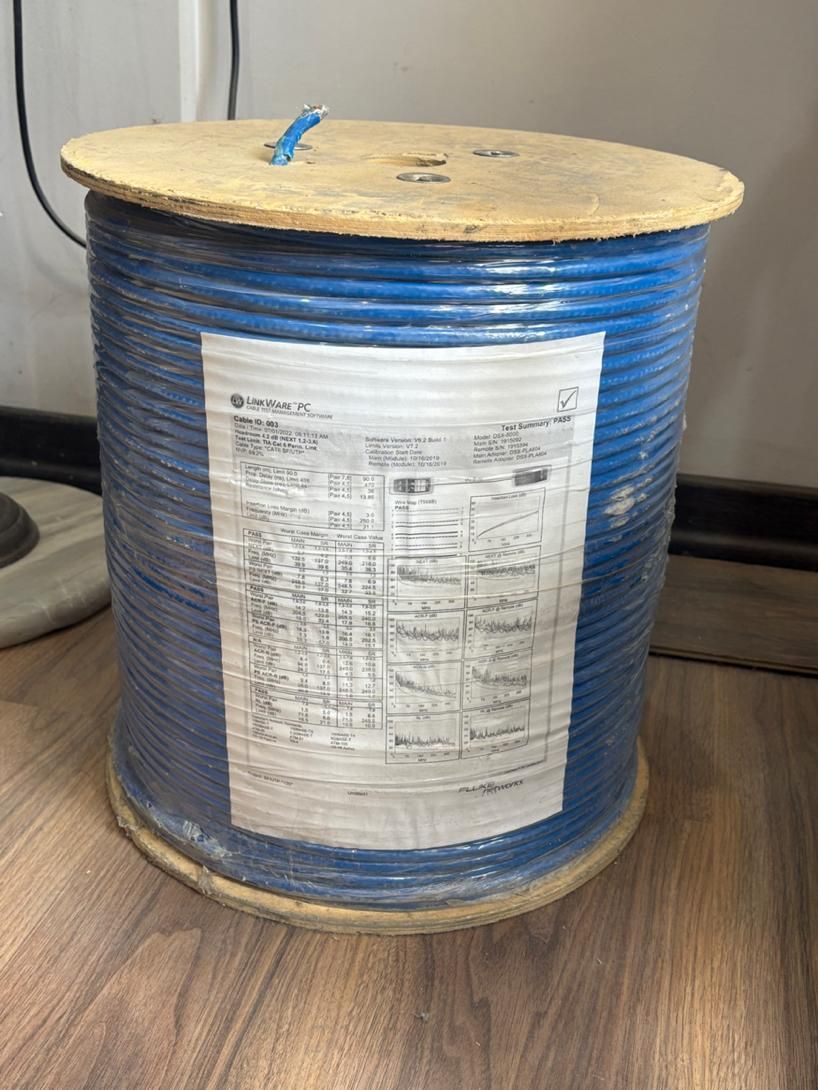 Cat6 sftp لگراند تست فلوک پرمننت|مودم و تجهیزات شبکه|تهران, تهرانپارس غربی|دیوار