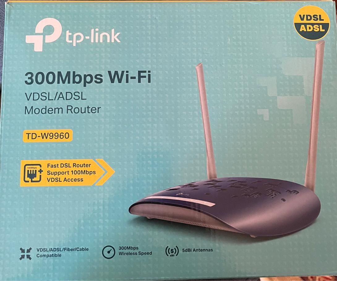 فروش مودم tp-link TD-W9960|مودم و تجهیزات شبکه|شیراز, شهرک گلستان|دیوار