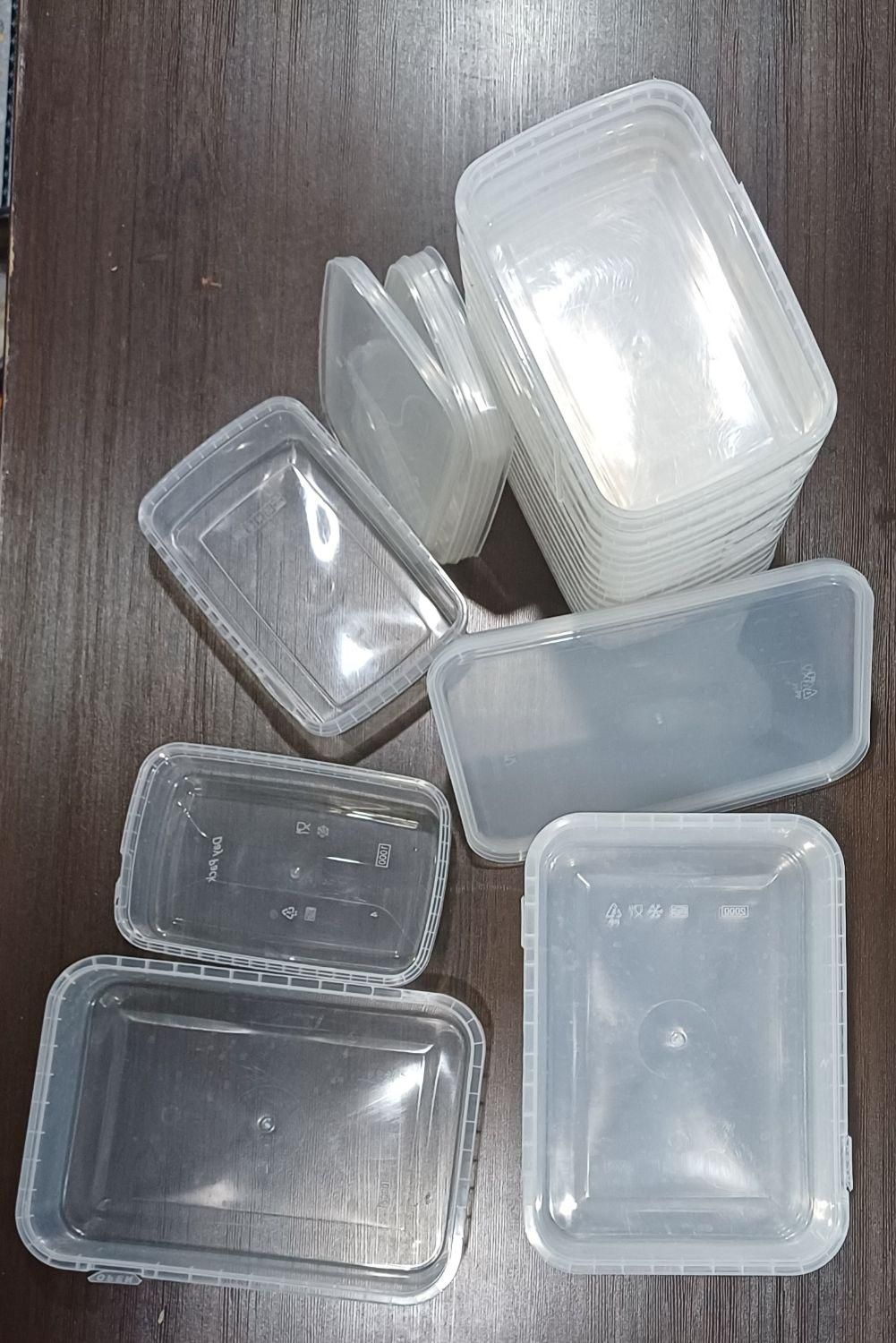 ظرف پلاستیکی دردوسایز|ظروف نگهدارنده، پلاستیکی، یکبارمصرف|بومهن, |دیوار