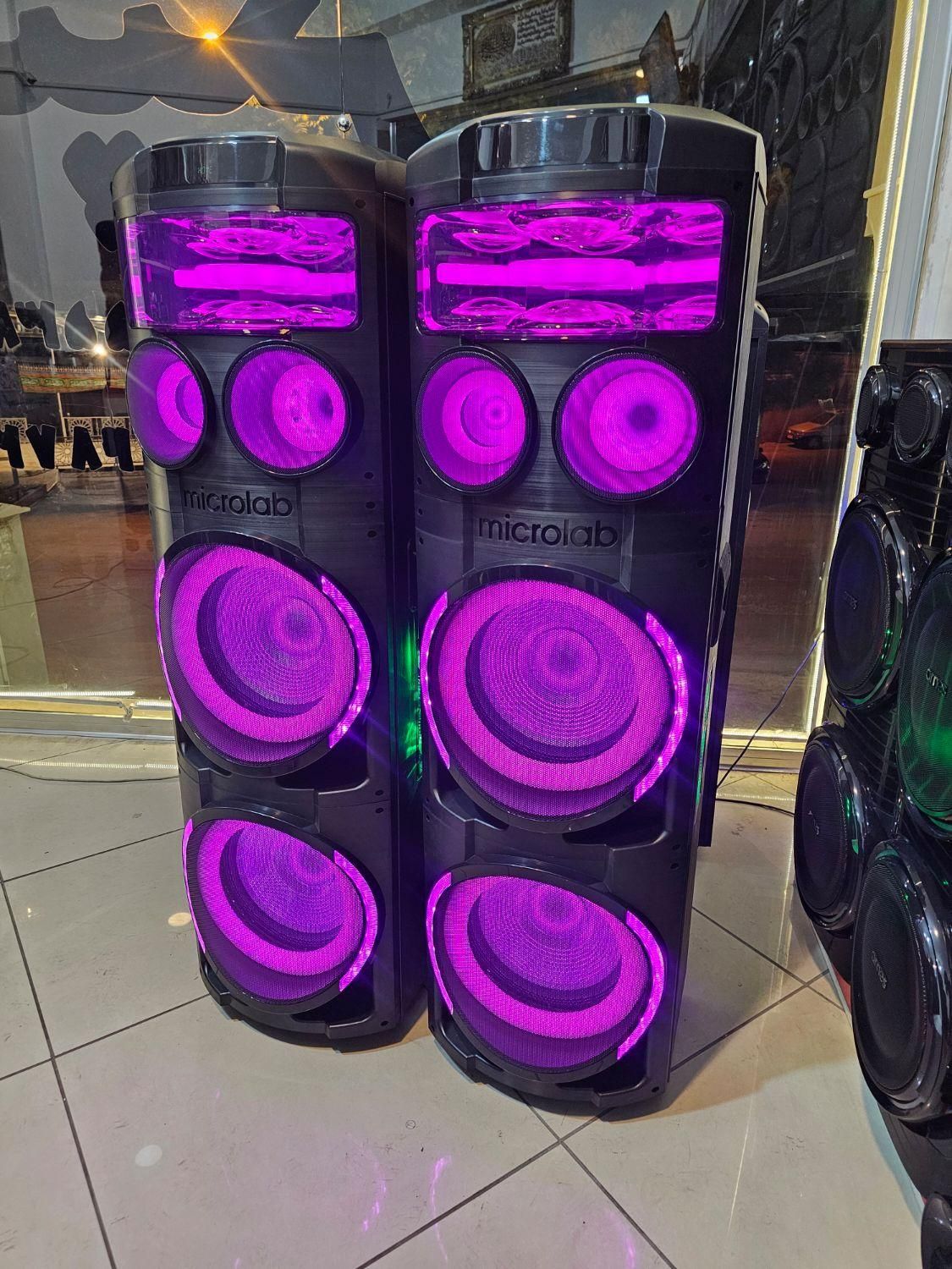 اسپیکر باند سیستم صوتی میکرولب V400-3d فضایی شرایط|سیستم صوتی خانگی|تبریز, |دیوار