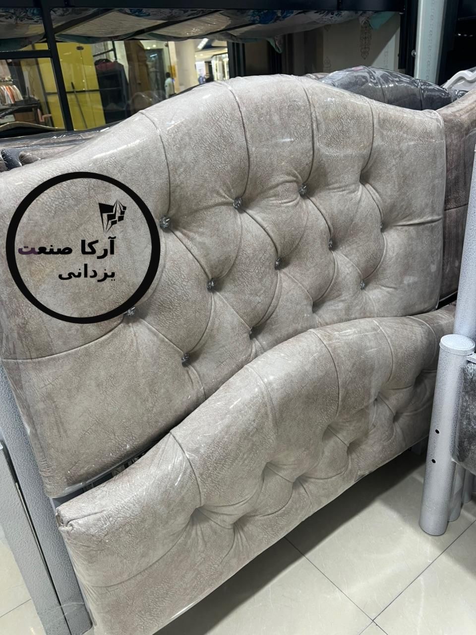 تخت خواب فلزی یک نفره چستر مدل پریما (آرکا صنعت)|تخت و سرویس خواب|مشهد, شهید آوینی|دیوار