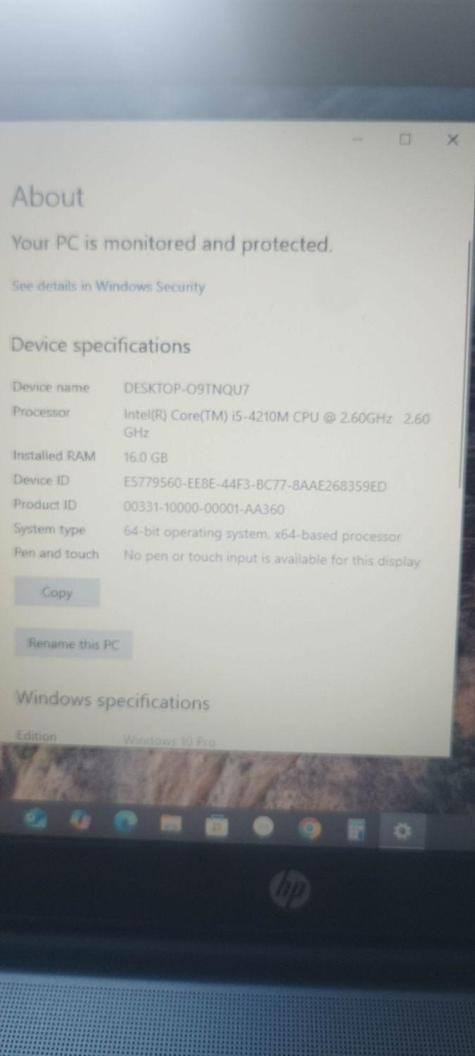 لپتاب hp هارد ssd1t رم 16 اقساطی|رایانه همراه|اصفهان, باتون|دیوار