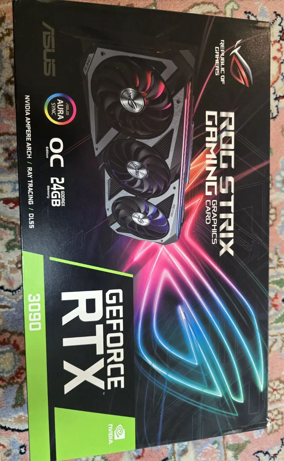 کارت گرافیک Asus Rog Strix 3090 ایسوس راگ استریکس|قطعات و لوازم جانبی رایانه|تهران, دانشگاه شریف|دیوار