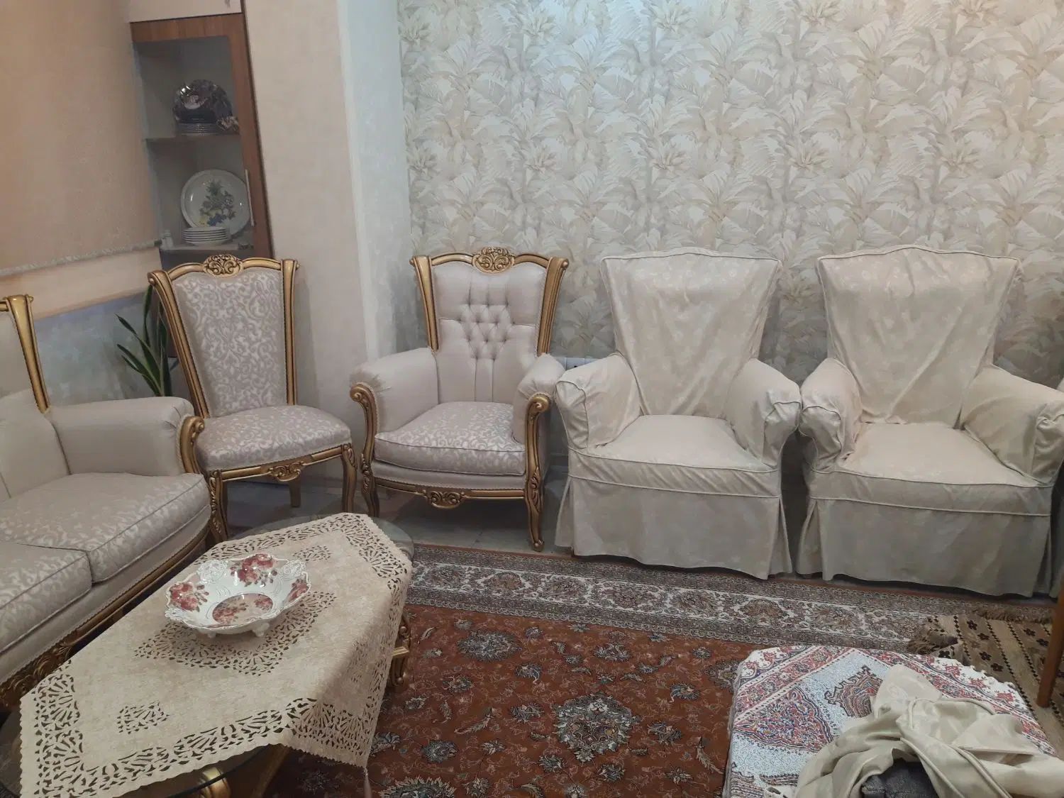 یکدست مبل ۹نفره نو|مبلمان خانگی و میز عسلی|تهران, گیشا|دیوار