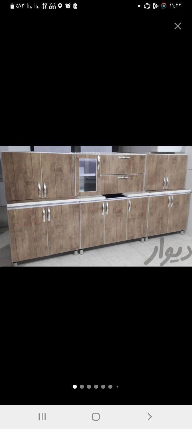 کابینت آماده پیش ساخته طرح ام دی اف ۶متری|مصالح و تجهیزات ساختمان|تهران, تهران‌سر|دیوار