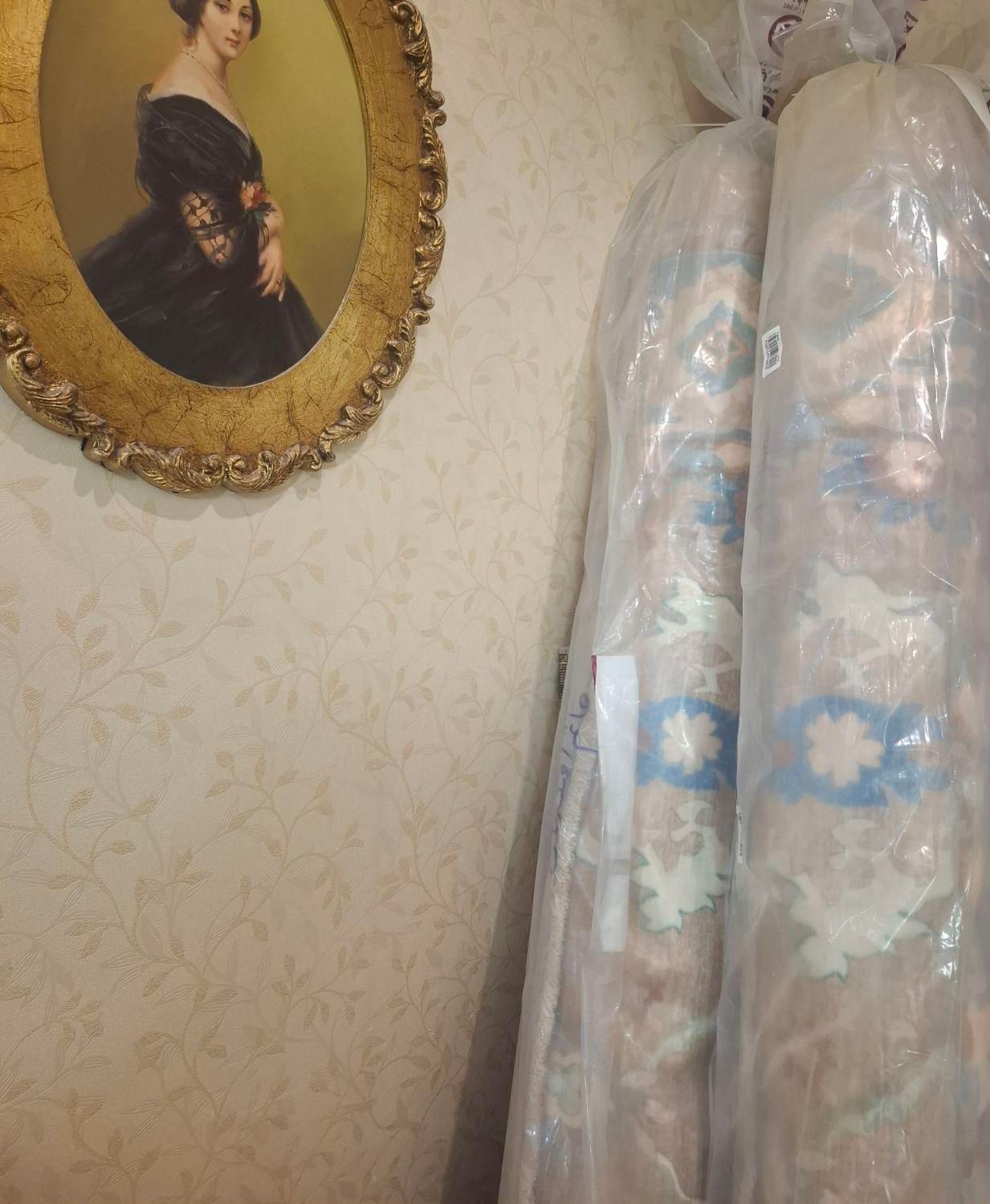 دو تخته فرش 6 متری نخ ابریشم|فرش|تهران, سازمان برنامه شمالی|دیوار