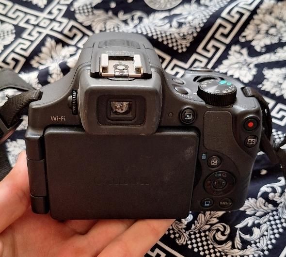 دوربین کانن Canon sx60 HS معاوضه با ایفون|دوربین عکاسی و فیلم‌برداری|قم, شهرک قدس|دیوار