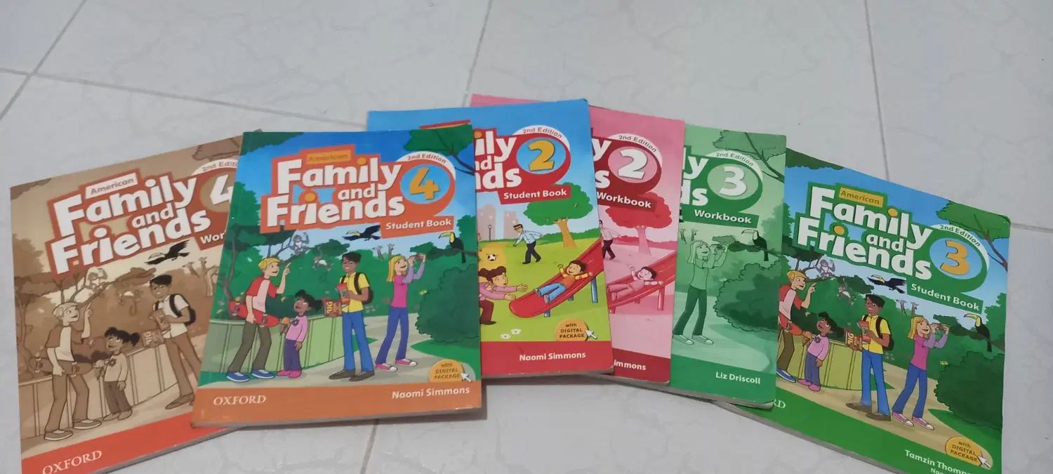 کتاب فمیلی فرندز ۲ ،۳،۴ارزان سالم انگلیسی|کتاب و مجله آموزشی|پاکدشت, پاکدشت (مامازند)|دیوار