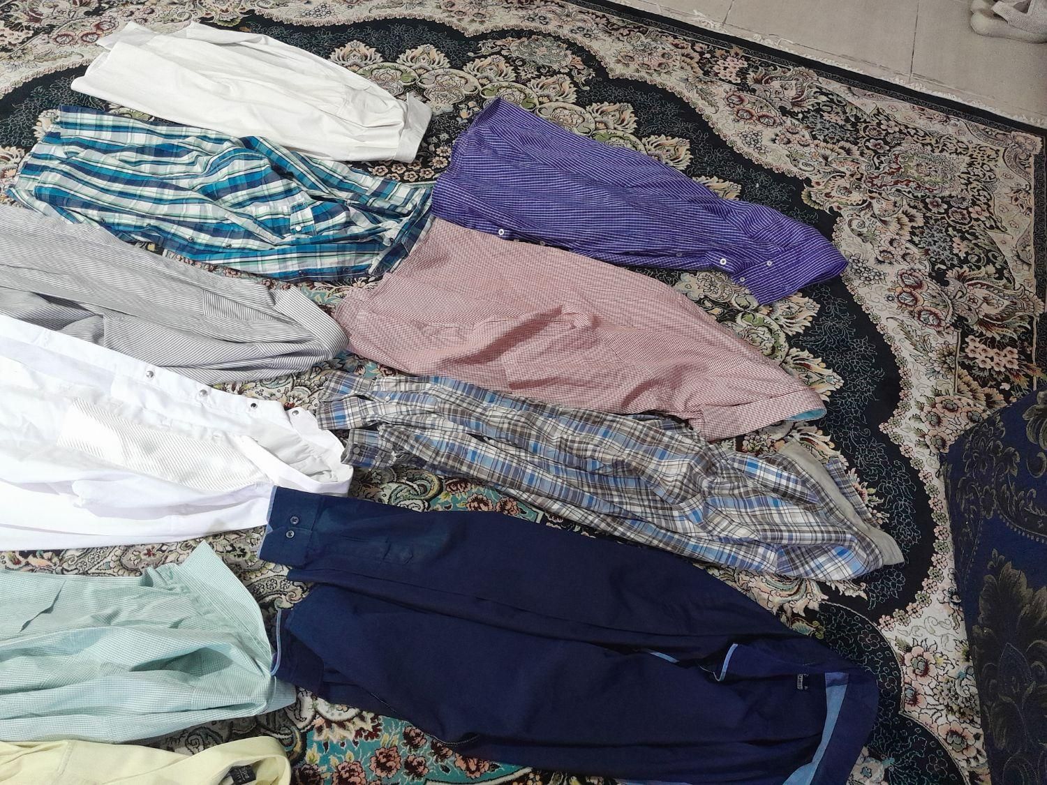 پیراهن مردانه از سایز ایکس لارج تا ۳ ایکس|حراج|اصفهان, منتظرالمهدی|دیوار