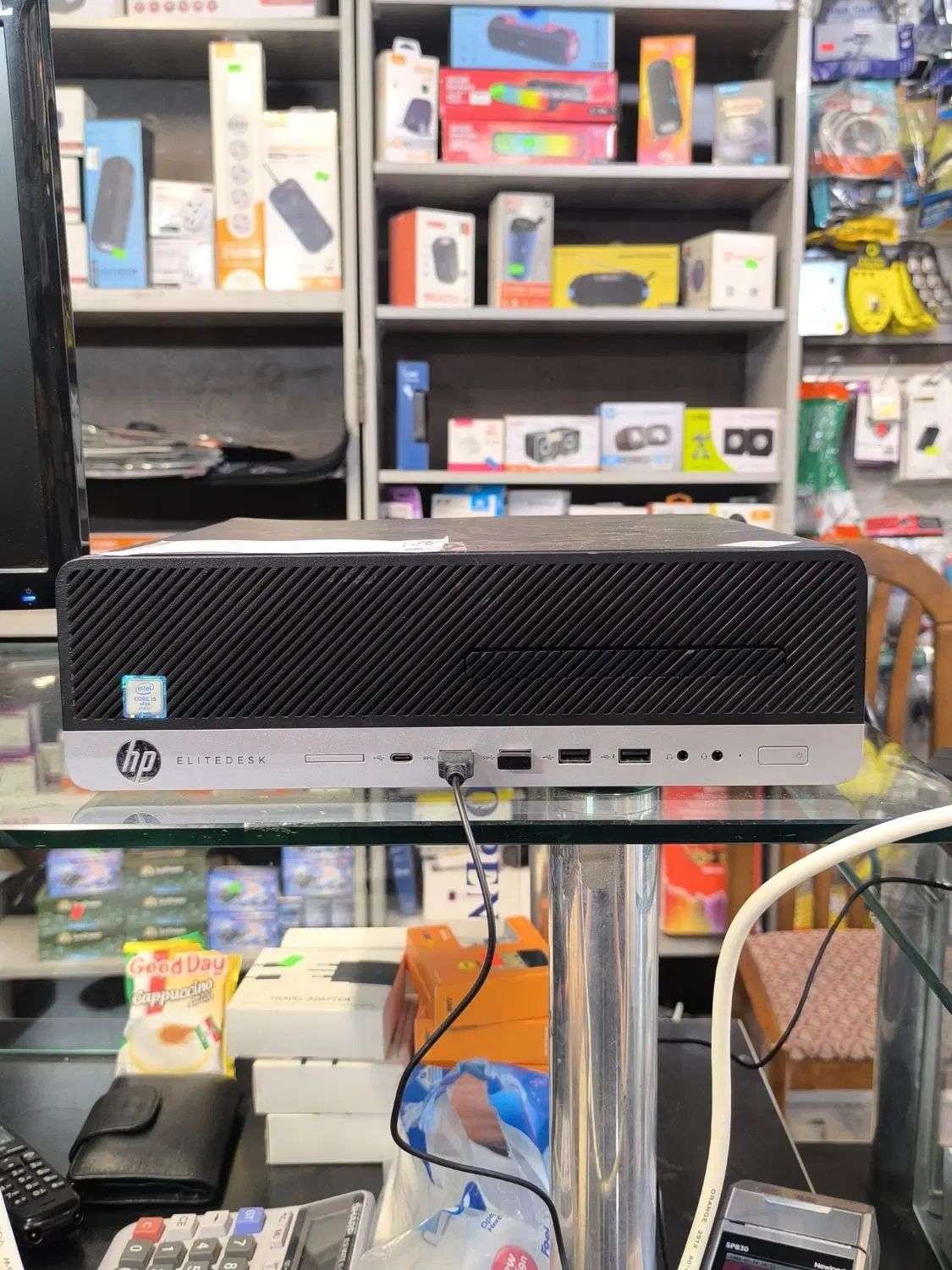 مینی کیس HP G3 - CORE i5 7500 - SSD 512|رایانه رومیزی|تهران, جنت‌آباد شمالی|دیوار
