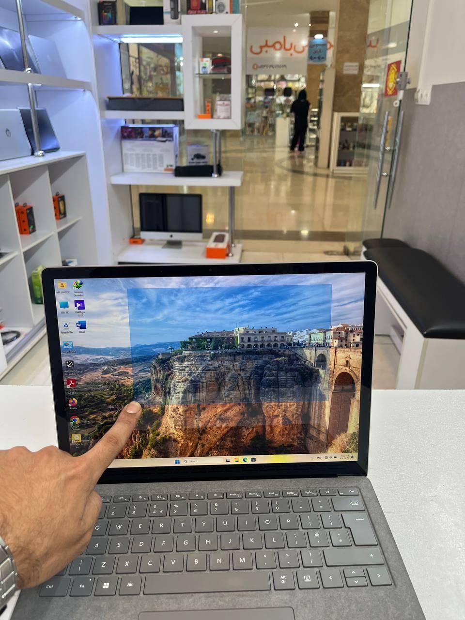 surface laptop 4 نسل 10 با صفحه 4k|رایانه همراه|گرگان, |دیوار