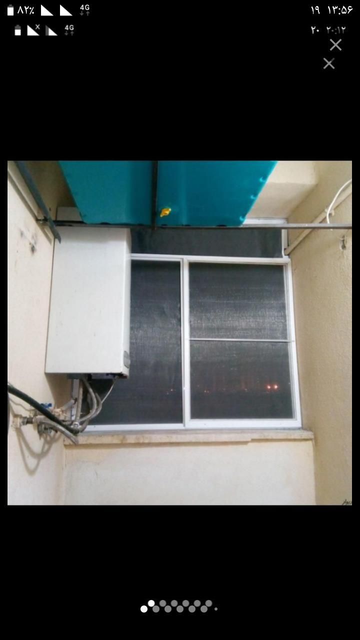 ساخت و نصب توری درب و پنجره پلیسه و آلومینیومی|خدمات پیشه و مهارت|پرند, فاز ۴|دیوار