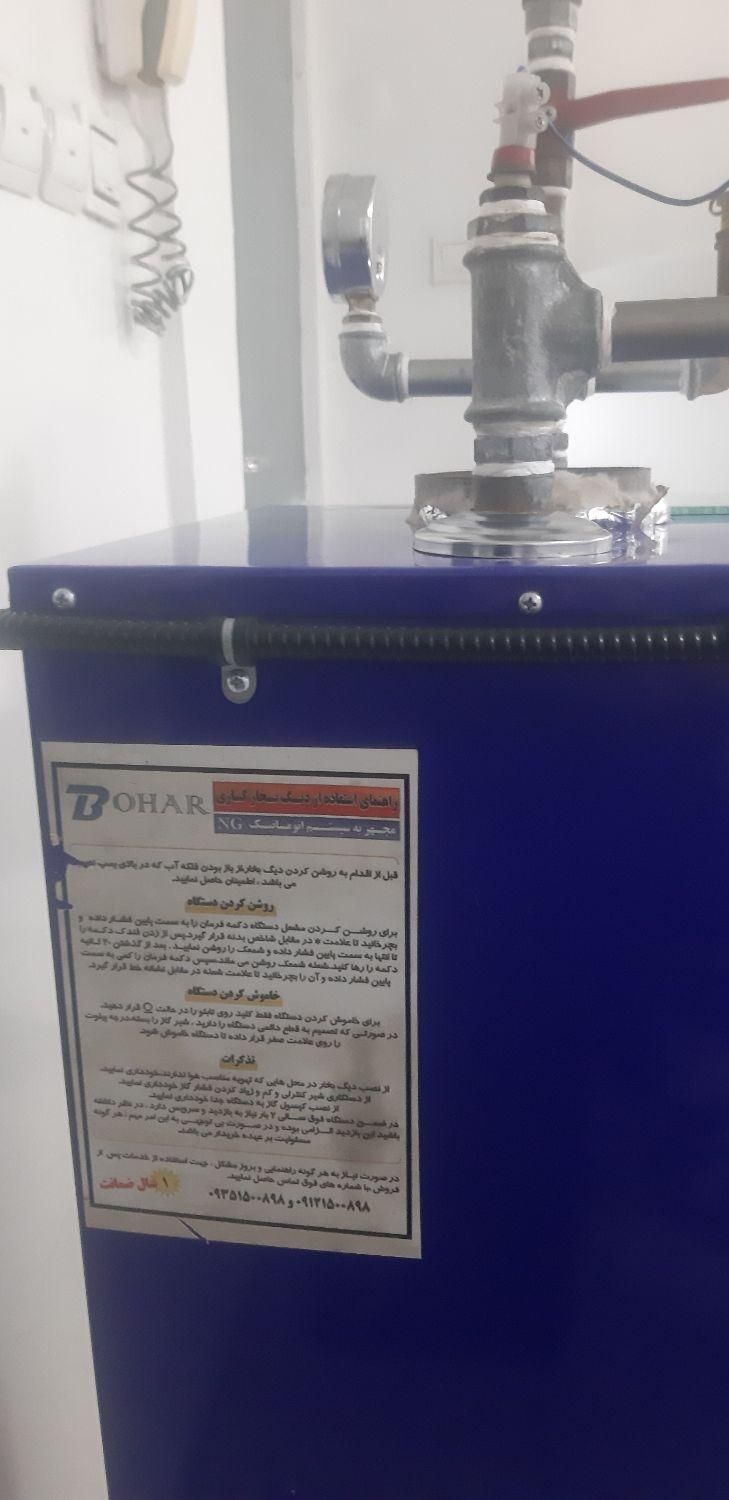 دیگ بخار گازی همراه اتو|ماشین‌آلات صنعتی|تهران, منیریه|دیوار