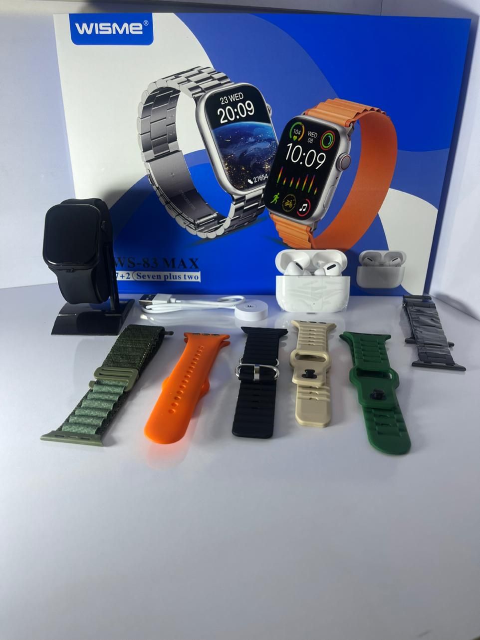 ساعت هوشمند اپل واچ wisme ws83 max|ساعت|تبریز, |دیوار