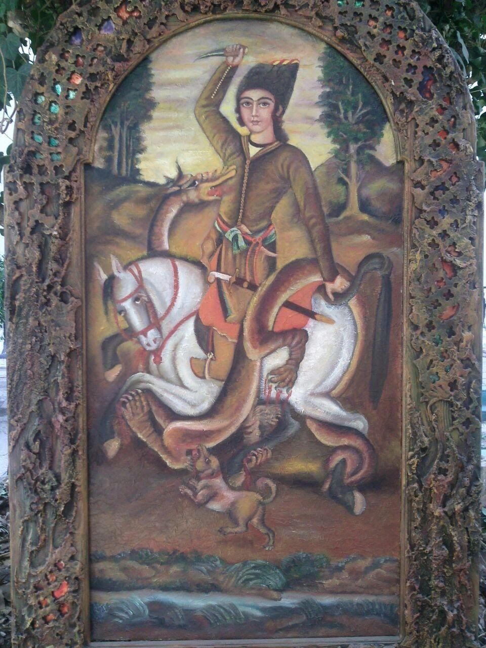 سفارشات قاب و تابلوهای قاجار|صنایع دستی و سایر لوازم تزئینی|تهران, زرکش|دیوار