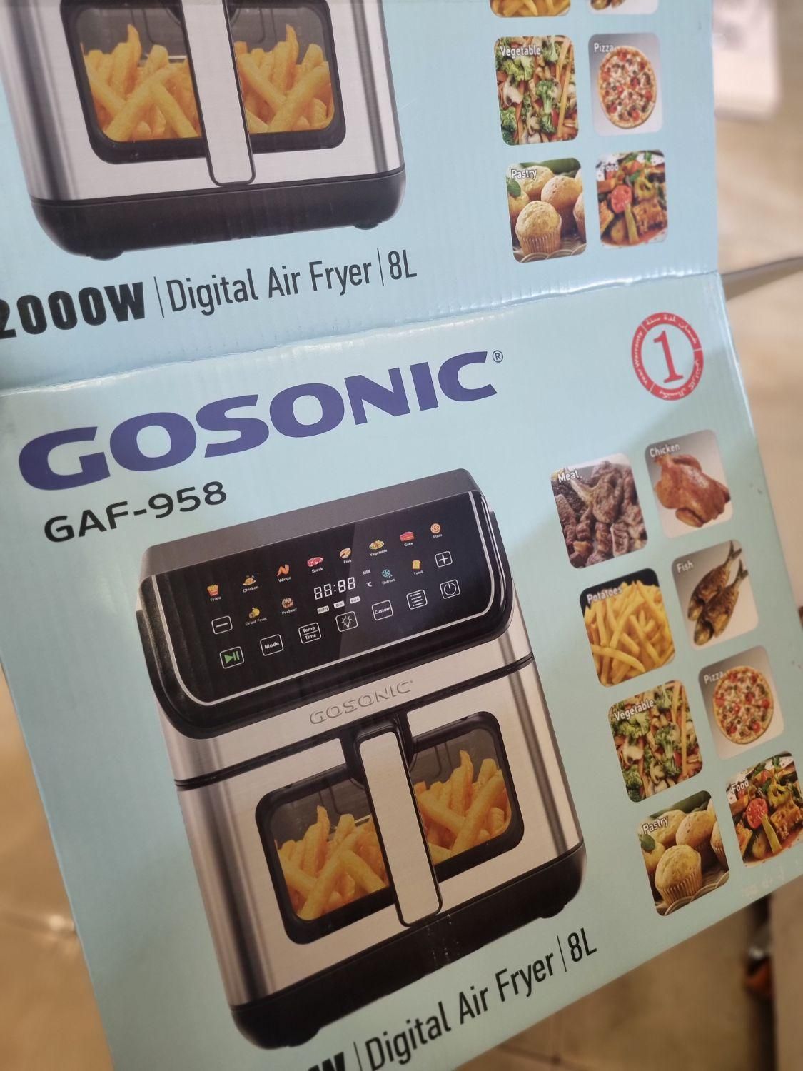 سرخ کن گوسونیک کد ۹۵۸ در پیران کالا|اجاق گاز و لوازم برقی پختوپز|کرج, چهارصد دستگاه|دیوار