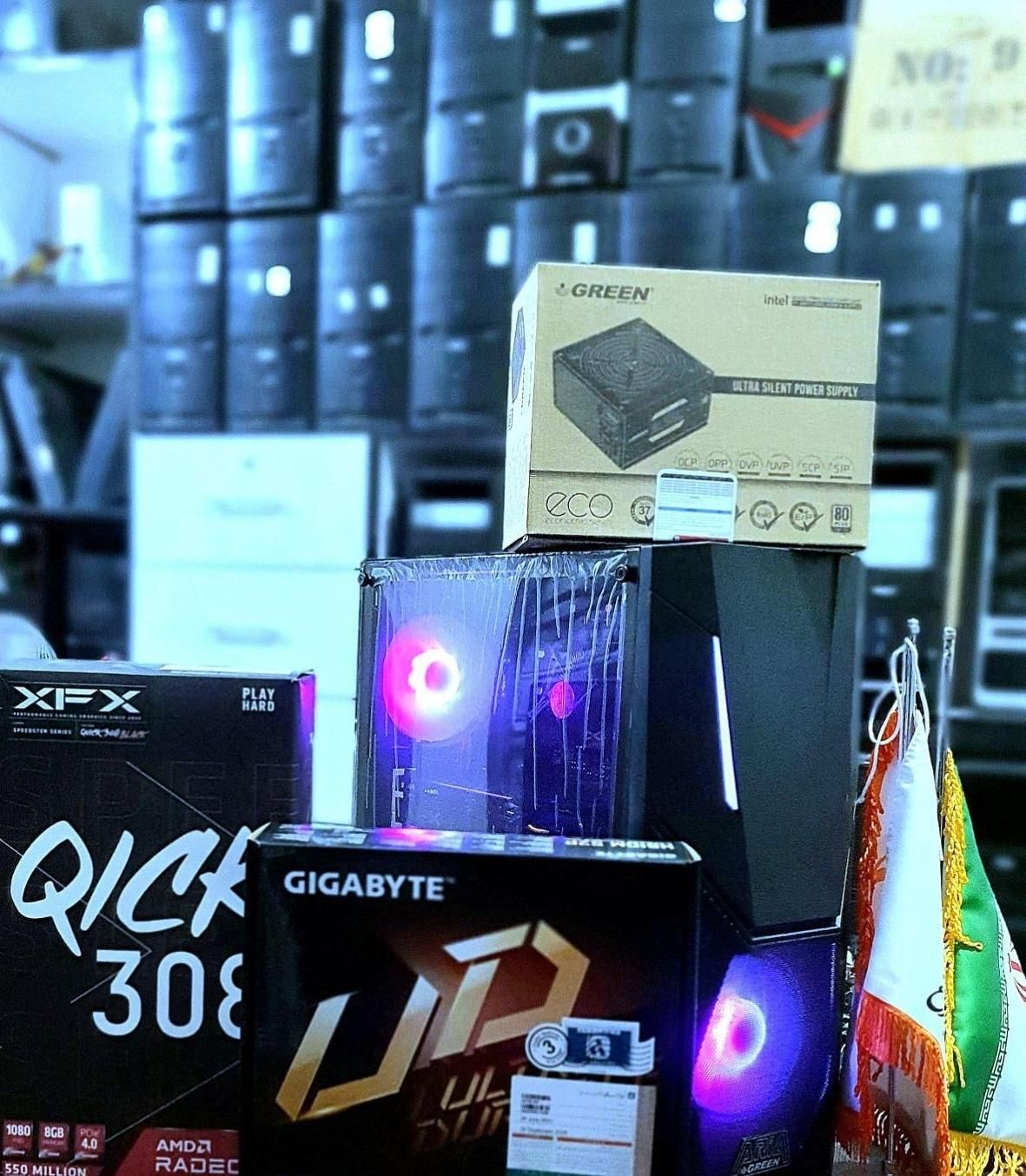 کیس ۳ سال گارانتی نسل ۱۳ رم ۱۶ گرافیک ۸ و nvme 256|رایانه رومیزی|مشهد, جانباز|دیوار