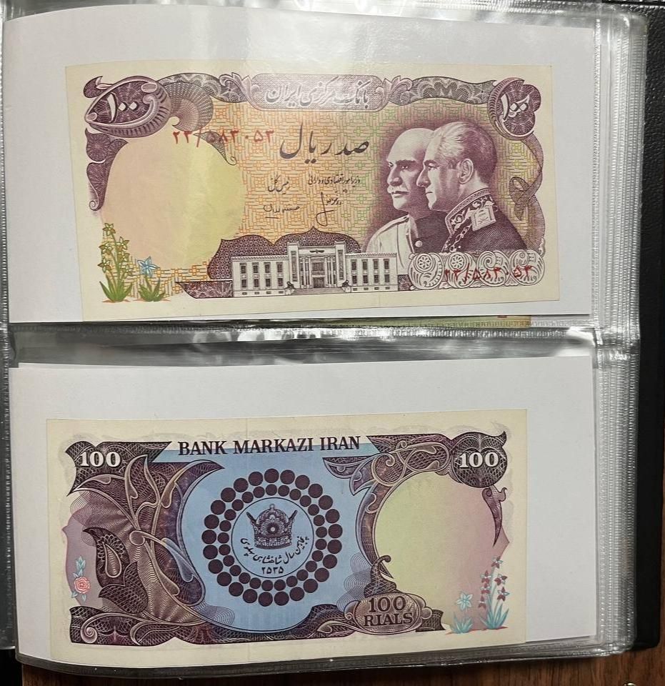 ۳ برگ اسکناس پهلوی کلکسیونی بانکی|کلکسیون سکه، تمبر، اسکناس|گنبد کاووس, |دیوار