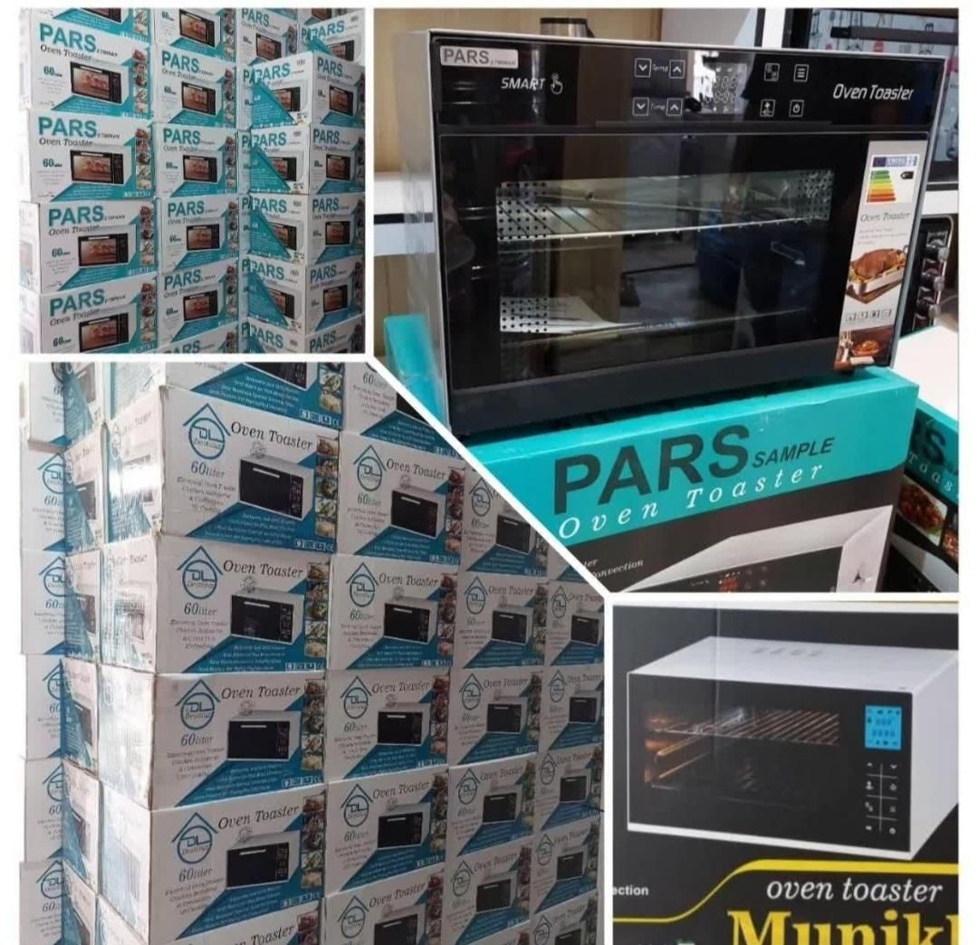اَون توستر مدل پاریسی657 دجیتال لَمسی 60لیتری تستر|اجاق گاز و لوازم برقی پختوپز|اهواز, کوی باهنر|دیوار