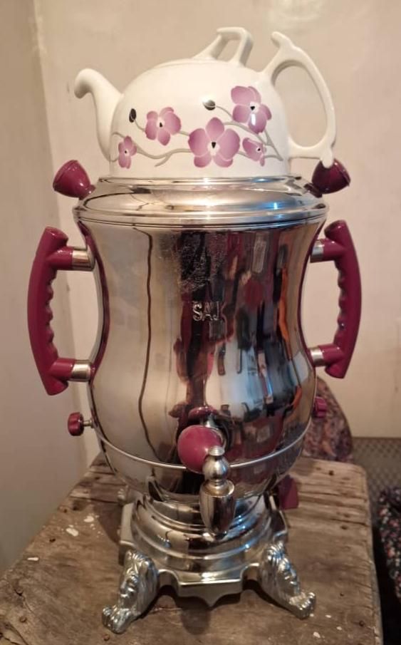 سماور  دو کاره  گازی و قابل تبدیل به رو گازی|سماور، چای‌ساز، قهوه‌ساز|خوی, |دیوار