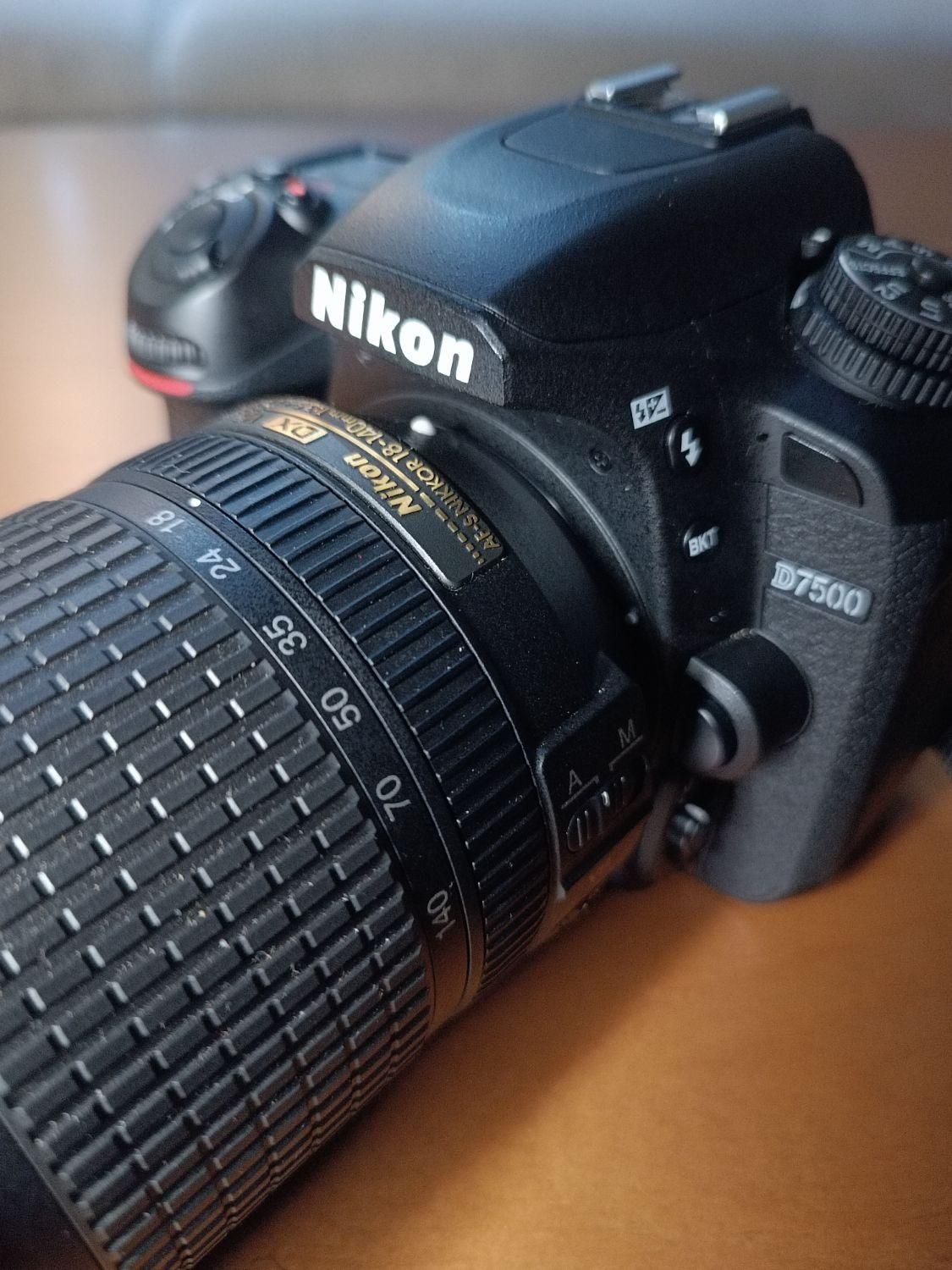 دوربین DSLR نیکون D7500|دوربین عکاسی و فیلم‌برداری|تهران, کوی بیمه|دیوار
