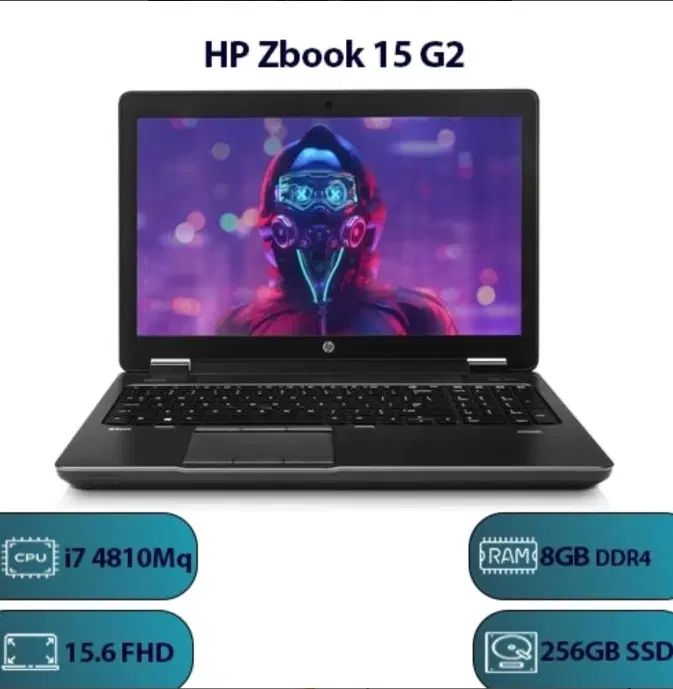 لپ تاپ hp zbook 15 g2|رایانه همراه|رشت, رودباری|دیوار