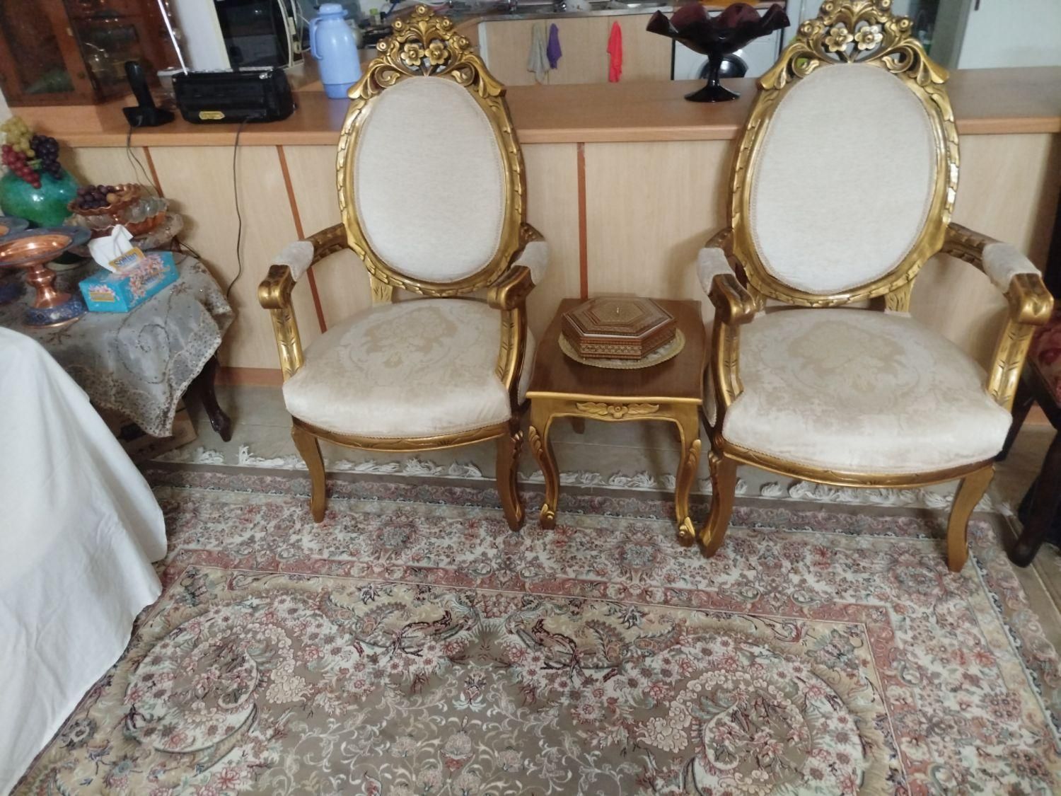مبل استیل نه نفره|مبلمان خانگی و میز عسلی|اصفهان, مولوی|دیوار