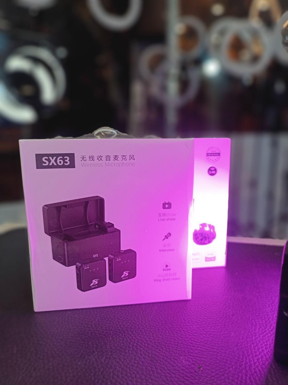 میکروفون بیسیم بی سیم کیس دار حرفه ای sx63|صوتی و تصویری|مشهد, وکیلآباد|دیوار