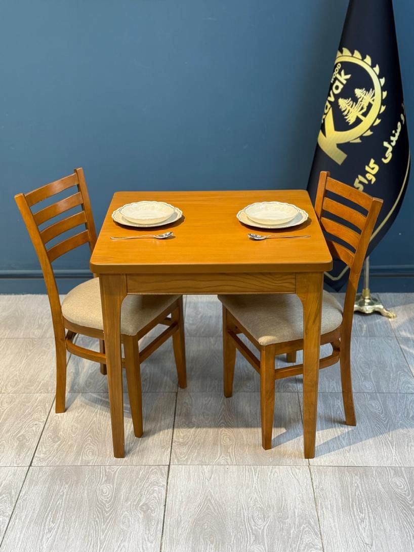 میزنهارخوری دونفره کد ۲ ( میزوصندلی کاواک )|میز و صندلی غذاخوری|تبریز, |دیوار