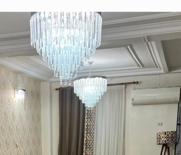 لوستر طبقاتی ۶۵ سانت|لوستر و چراغ آویز|رشت, رشتیان|دیوار