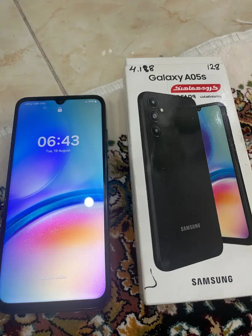 سامسونگ Galaxy A05s با حافظهٔ ۱۲۸ گیگابایت|موبایل|تهران, میدان ولیعصر|دیوار