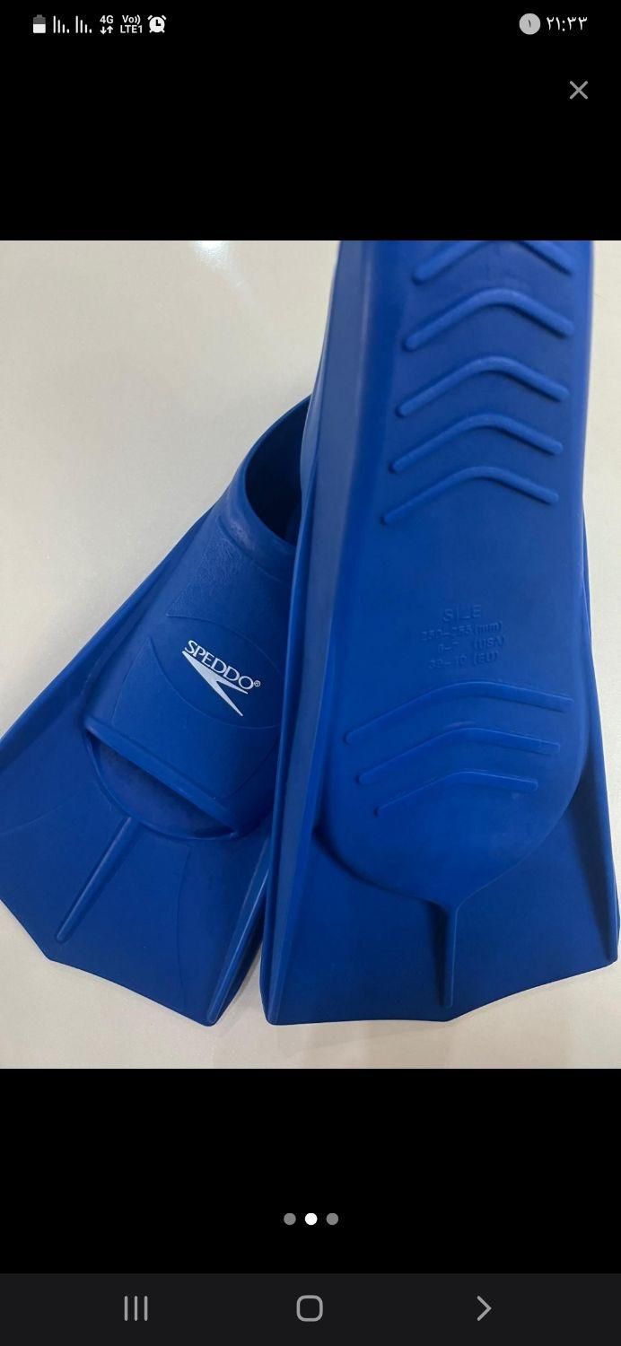 فین غواصی سایز ۴۲|غواصی و ورزش‌های آبی|فردیس, منظریه|دیوار