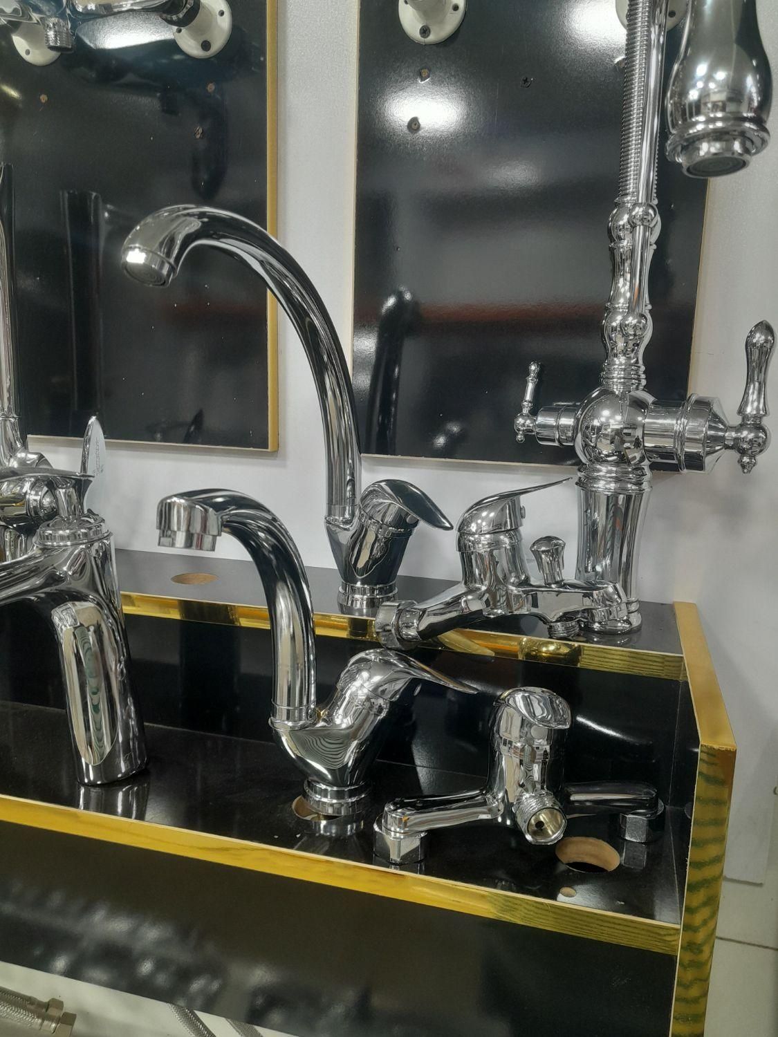 ست ۴عددی شیرآلات استاندارد بدون صرب|مصالح و تجهیزات ساختمان|شوشتر, |دیوار