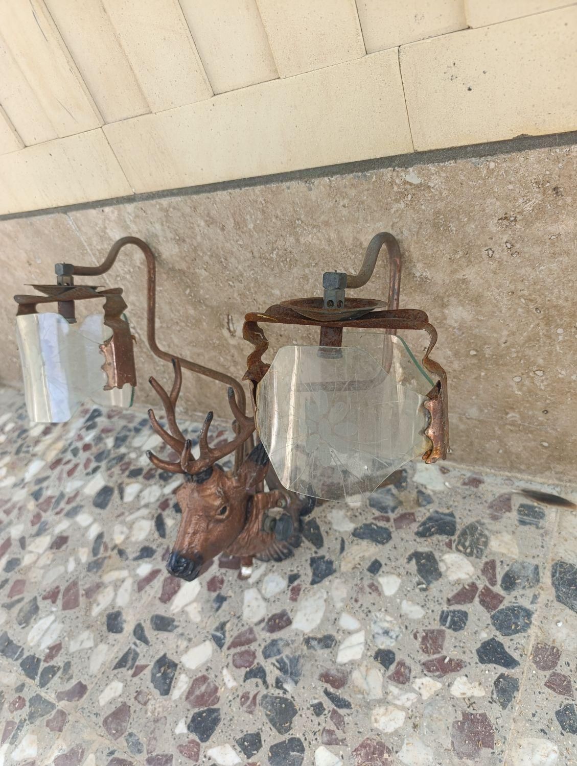 روشنایی قدیمی|کلکسیون اشیاء عتیقه|شهرضا, |دیوار