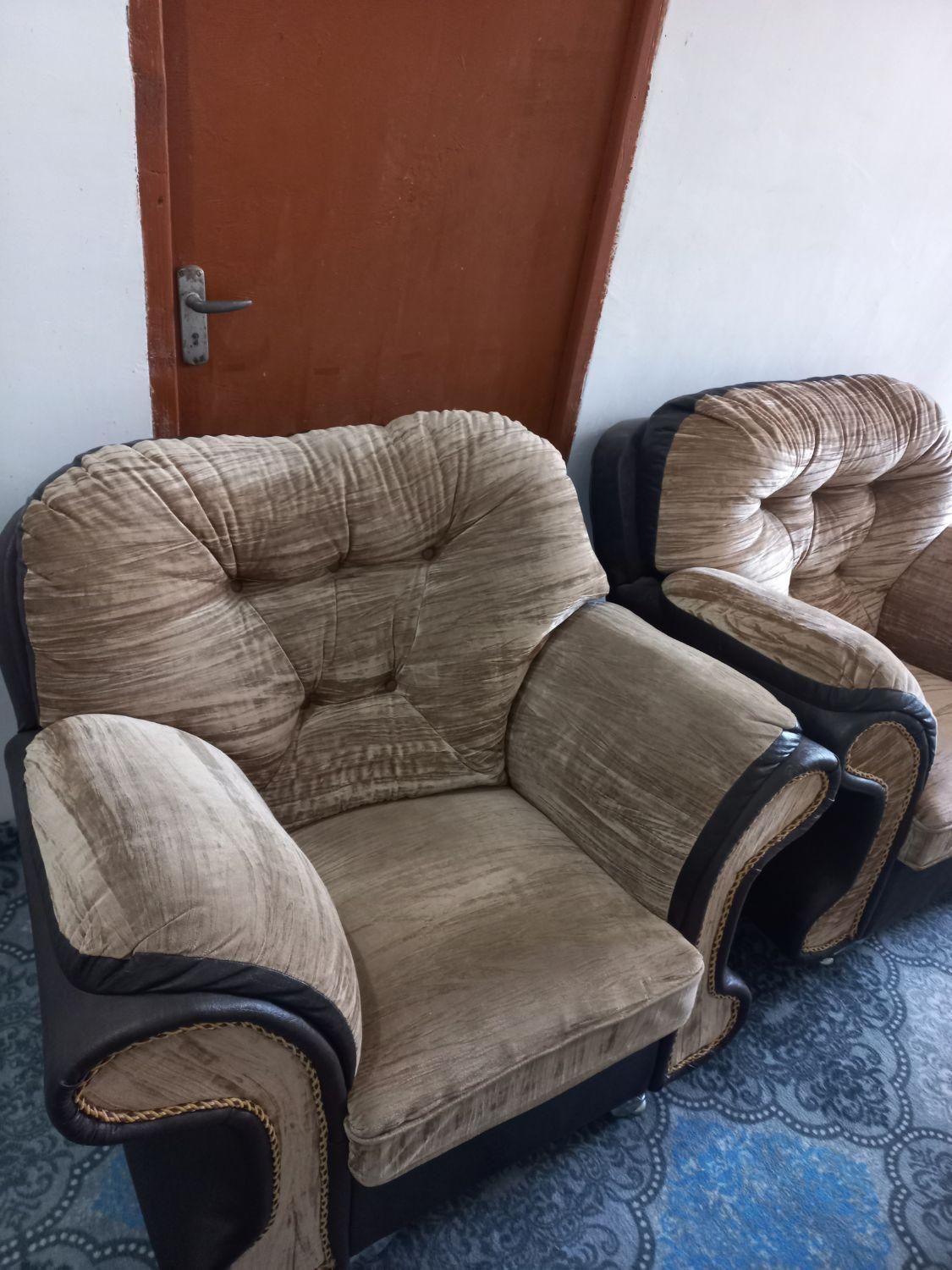 مبل هفت نفر درحدنو بدون ایراد|مبلمان خانگی و میز عسلی|فومن, |دیوار