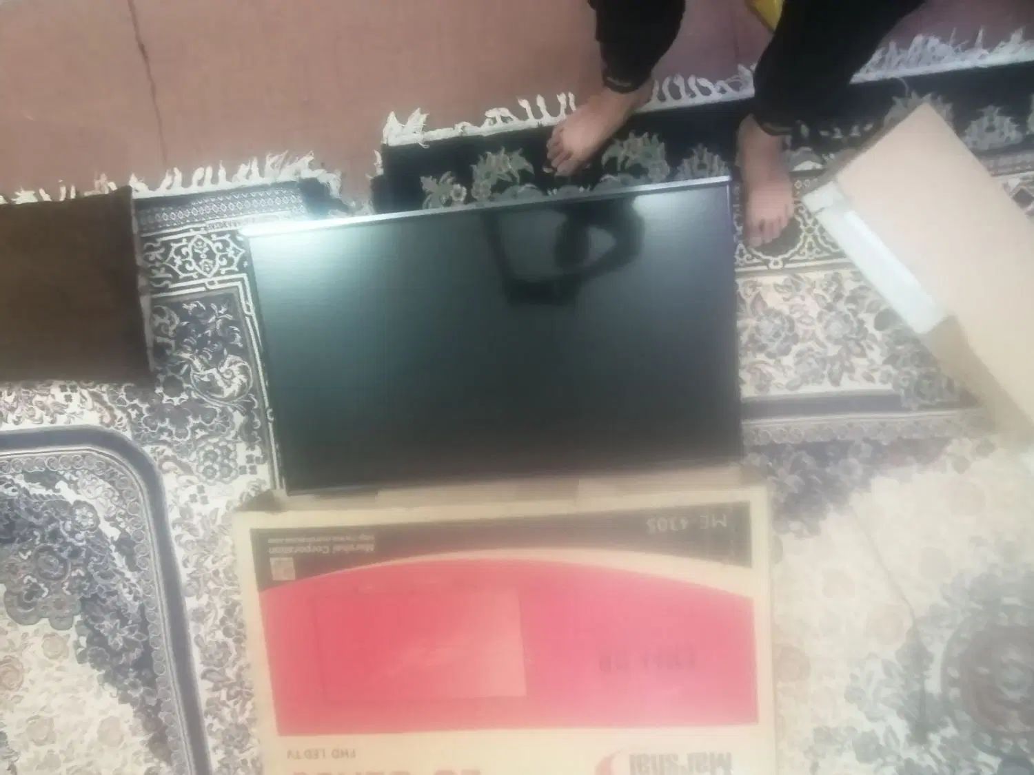 تلویزیون ال ای دی 43اینچ درحدنو مارشال هوشمنده|تلویزیون و پروژکتور|مشهد, توس (بلوار توس)|دیوار