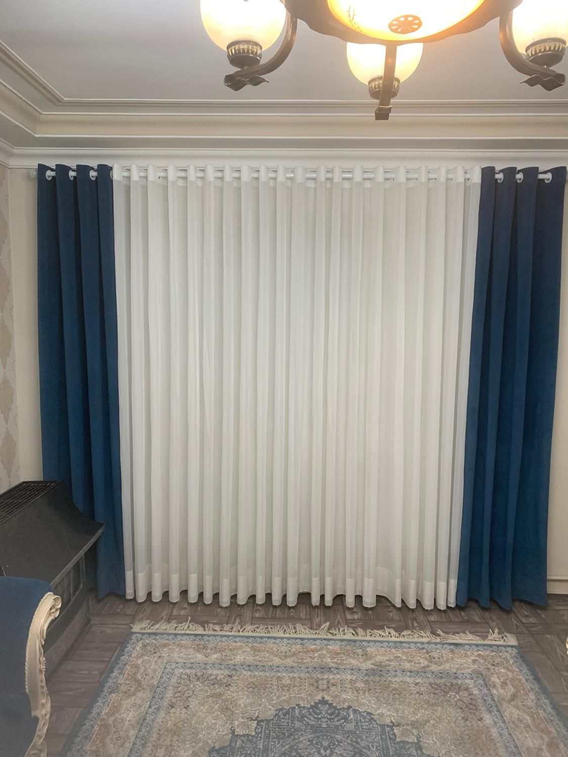 دوخت ونصب پرده حرفه ای|خدمات پیشه و مهارت|گرگان, |دیوار