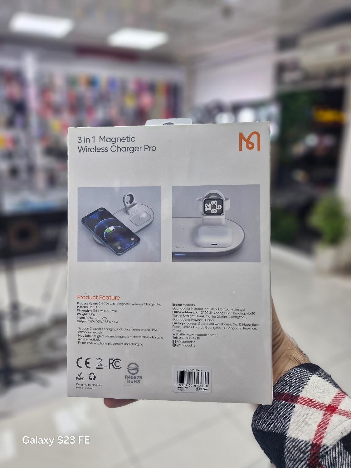 پایه شارژر سه کاره Macdodo|لوازم جانبی موبایل و تبلت|اسلامشهر, مطهری|دیوار